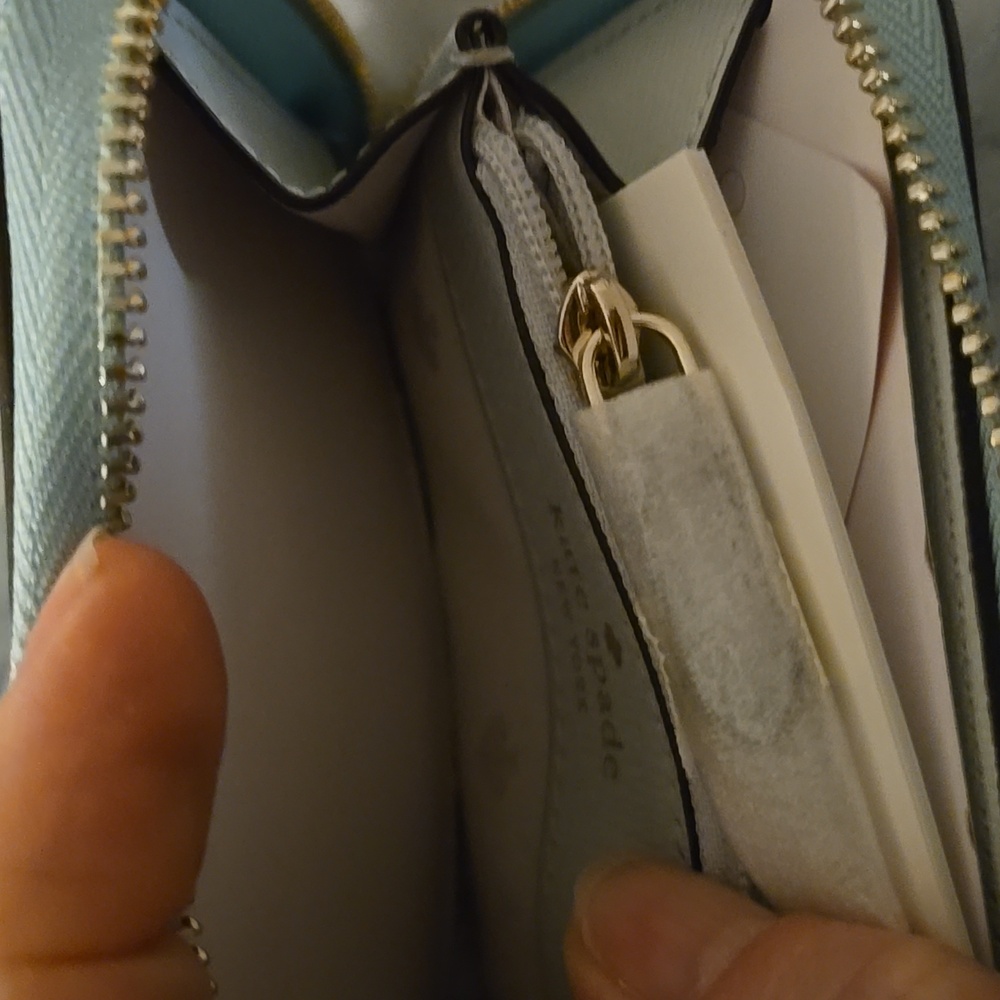 Kate Spade Light Blue Wallet - Picture 4 of 7